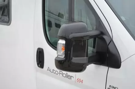 Milenco peilin suojuspari Ducato 2007->, musta - Lisäpeilit ja tarvikkeet - 9414 - 1