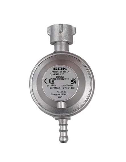 Gok painesäädin 30 mbar kv - Säätimet, vaihtajat, letkut, suodattimet - 307 - 1